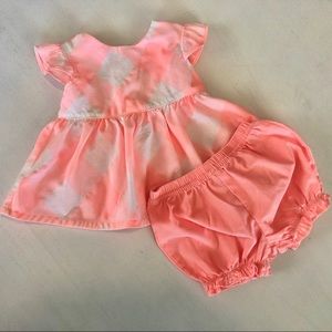 Super cute pink and white summer outfit